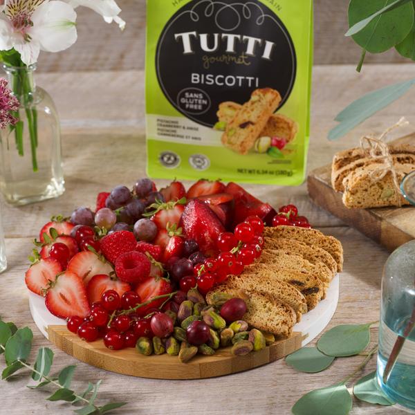 Tutti Gourmet - Biscotti Pistache et Canneberge - Fitfitfit.fit