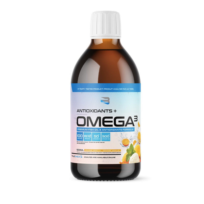 Believe Supplements - Omega 3 + D3 + E - Orange Vanille Vitamines & Suppléments Believe Supplements 